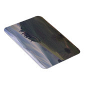 Huis in Toscane in de ochtend rechthoek magneet (Rechterzijde)