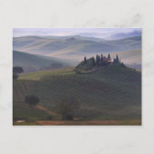 Huis in Toscane in het briefkaart van de moesson (Voorkant)
