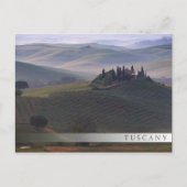 Huis in Toscane in het briefkaart van de muurbar (Voorkant)