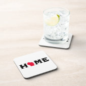 Huis in Wisconsin Bier Onderzetter (Rechterzijde)