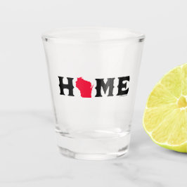 Huis in Wisconsin Shot Glas