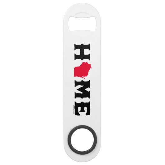 Huis in Wisconsin Speed Flessenopener (Achterkant)