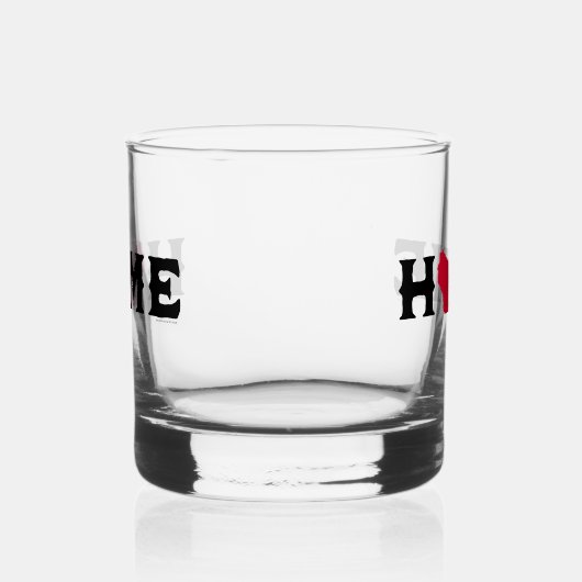 Huis in Wisconsin Whisky Glas (Rechts)