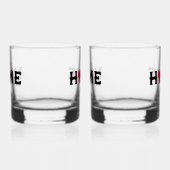 Huis in Wisconsin Whisky Glas (Rechts)
