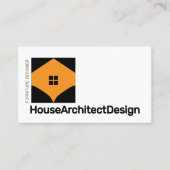 Huis Interieur Ontwerp Architect Meubilair Visitekaartje (Voorkant)