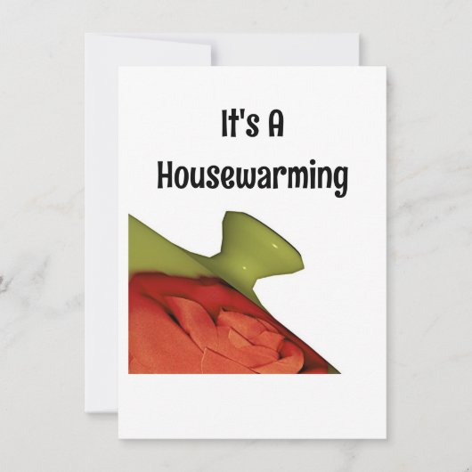 Huis inwijden kaart (Voorkant)