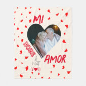 Huis is met u fleece deken cadeau (Voorkant)