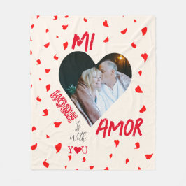 Huis is met u fleece deken cadeau