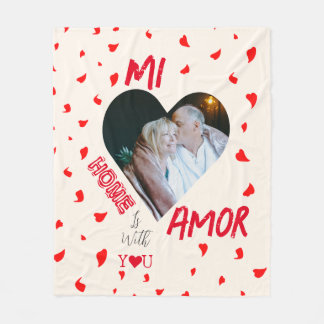 Huis is met u fleece deken cadeau