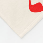 Huis is met u fleece deken cadeau (Hoek)