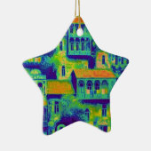 huis keramisch ornament (Rechts)