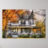 Huis - Klassiek Victoriaans Poster (Voorkant)