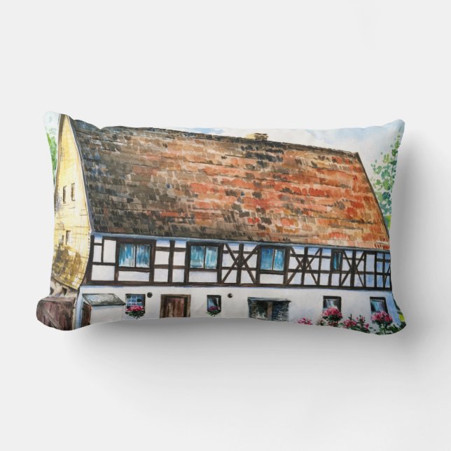 Huis Kussen (Voorkant)