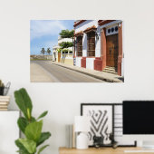 Huis langs de weg poster (Thuiskantoor)