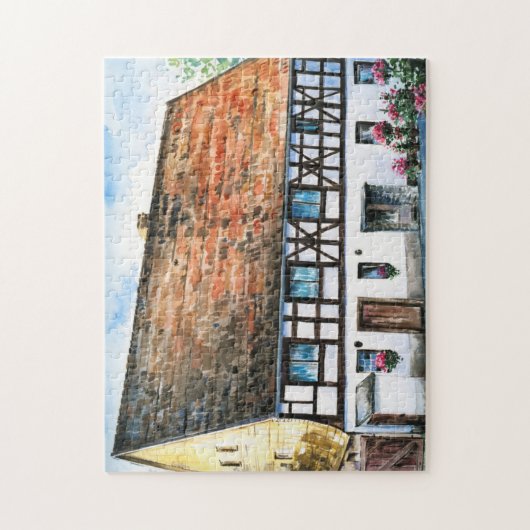 Huis Legpuzzel (Verticaal)