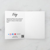 huis + liefde = huismakelaardij bedankkaart (Binnen)