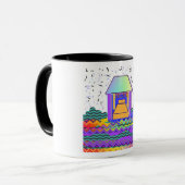 HUIS Logo Huis Verwarmings Geschenk Drank Mok (Voorkant links)