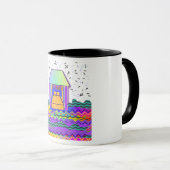 HUIS Logo Huis Verwarmings Geschenk Drank Mok (Voorkant rechts)