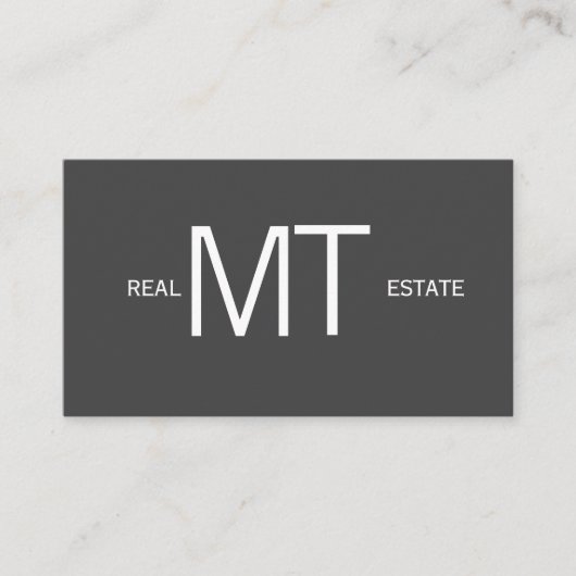 Huis Logo Vastgoed Grijs & Goud Realtor QR Code Visitekaartje (Voorkant)