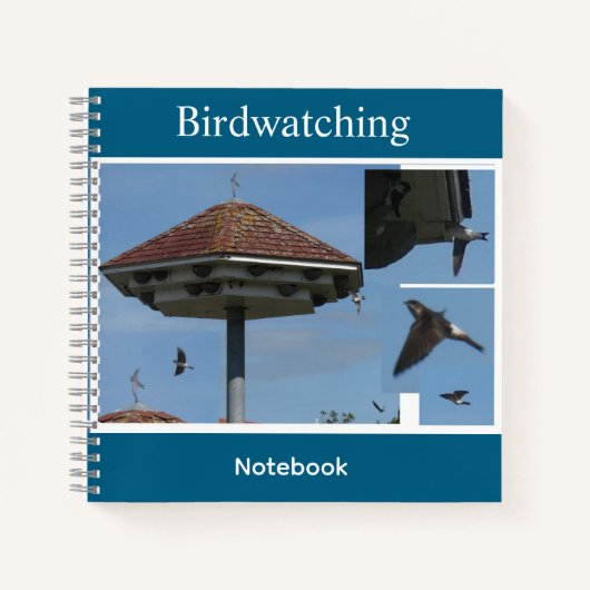 Huis Martins Collage Cust. Birdwatching-Notitieboe Notitieboek (Voorkant)