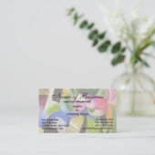 Huis met bomen door Franz Marc Visitekaartje (Staand voorkant)