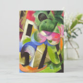 Huis met bomen van Franz Marc,  Kunst (Staand voorkant)