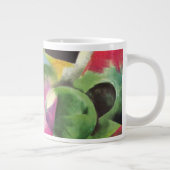 Huis met bomen van Franz Marc,  Kunst Grote Koffiekop (Rechts)