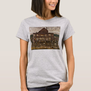 Huis met dakspanen dak door Egon Schiele T-shirt