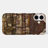 Huis met dakspanen door Egon Schiele Case-Mate iPhone Case (Achterkant (horizontaal))