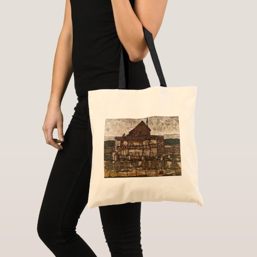 Huis met de Shingle Roof van Egon Schiele Tote Bag (Voorkant (product))