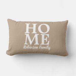 Huis met familienaam kussen
