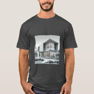 Huis met prachtige architectuur t-shirt