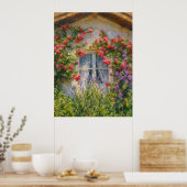 Huis met Rozen Poster (Keuken)