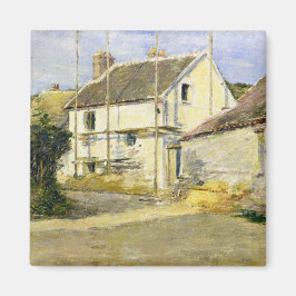 Huis met Steiger (Oude Bouwwerkzaamheden) Magneet