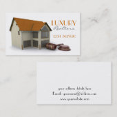 Huis met Visitekaartje Gavel (Voorkant / Achterkant)