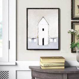 Huis met Wasserij Poster