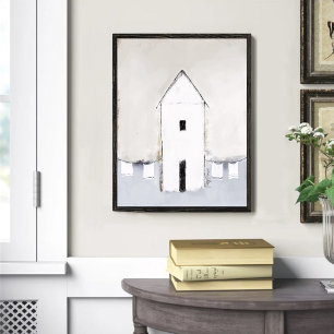 Huis met Wasserij Poster