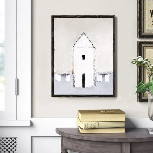 Huis met Wasserij Poster