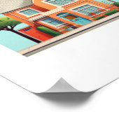 Huis, modern thuis poster (Hoek)