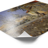  huis Mourier-Petersen in de tuin Foto Afdruk (Hoek)