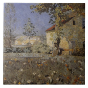  huis Mourier-Petersen in de tuin Tegeltje