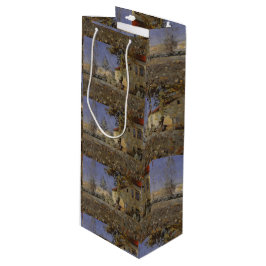  huis Mourier-Petersen in de tuin Wijn Cadeautas