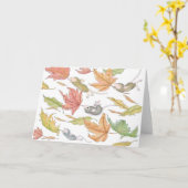 Huis-muis de Kaart van Designs® (Gele Bloem)