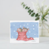 Huis-muis Designs® Briefkaart (Staand voorkant)