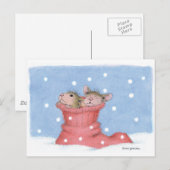 Huis-muis Designs® Briefkaart (Voorkant / Achterkant)