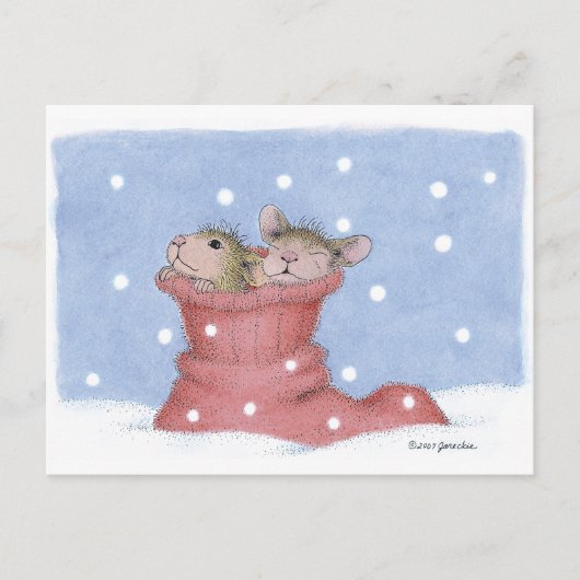 Huis-muis Designs® Briefkaart (Voorkant)