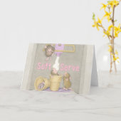 Huis-muis Designs® - de Kaarten van de Nota (Gele Bloem)