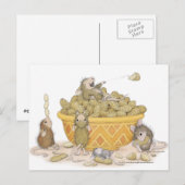 Huis-muis het Briefkaart van Designs® (Voorkant / Achterkant)