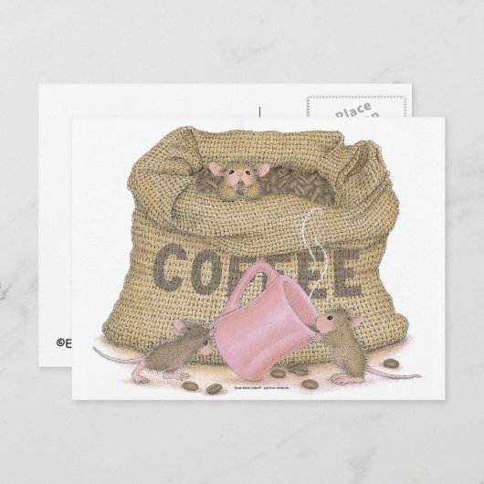 Huis-muis het Briefkaart van Designs® (Voorkant / Achterkant)