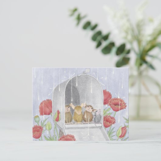 Huis-muis het Briefkaart van Designs® (Staand voorkant)